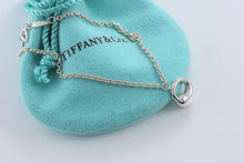 Load image into Gallery viewer, Tiffany &amp; Co. Elsa Peretti Small Eternal Circle Charm Chain Bracelet
