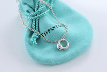 Load image into Gallery viewer, Tiffany &amp; Co. Elsa Peretti Small Eternal Circle Charm Chain Bracelet
