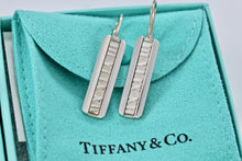 Load image into Gallery viewer, Tiffany &amp; Co. Silver Atlas Bar hook Earrings
