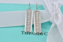 Load image into Gallery viewer, Tiffany &amp; Co. Silver Atlas Bar hook Earrings
