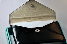 Load image into Gallery viewer, Tiffany &amp; Co. 1837 Black Leather Card Holder
