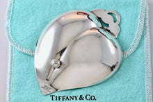 Load image into Gallery viewer, Tiffany &amp; Co. Vintage Silver Cherry Heart Trinket Tray
