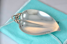 Load image into Gallery viewer, Tiffany &amp; Co. Vintage Silver Cherry Heart Trinket Tray
