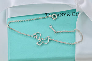 Tiffany & Co. Paloma Picasso Silver Dove Chain Bracelet