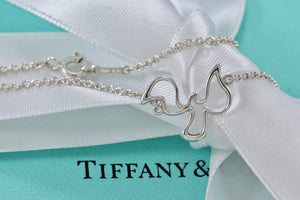 Tiffany & Co. Paloma Picasso Silver Dove Chain Bracelet