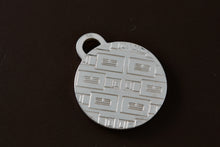 Load image into Gallery viewer, Tiffany &amp; Co. Silver Clinique &quot;Celebrating 45 Years&quot; Circle Pendant Charm
