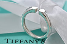 Load image into Gallery viewer, Tiffany &amp; Co. Paloma Picasso Silver Tenderness Heart Floating Diamond Ring
