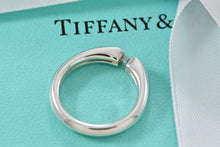 Load image into Gallery viewer, Tiffany &amp; Co. Paloma Picasso Silver Tenderness Heart Floating Diamond Ring

