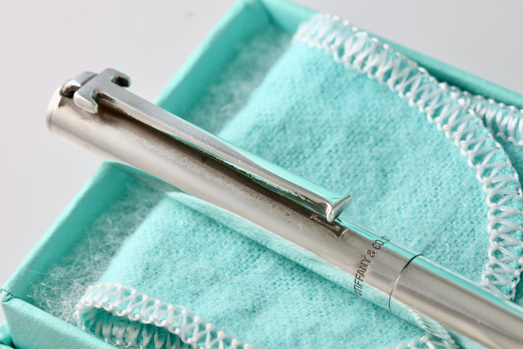 Tiffany & Co. T Silver Ballpoint Pen