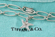 Load image into Gallery viewer, Tiffany &amp; Co. Elsa Peretti Silver Starfish Link Charm Bracelet
