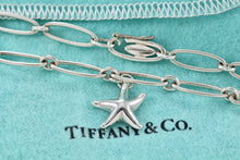 Load image into Gallery viewer, Tiffany &amp; Co. Elsa Peretti Silver Starfish Link Charm Bracelet
