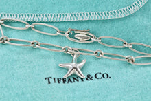 Load image into Gallery viewer, Tiffany &amp; Co. Elsa Peretti Silver Starfish Link Charm Bracelet
