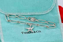 Load image into Gallery viewer, Tiffany &amp; Co. Elsa Peretti Silver Starfish Link Charm Bracelet
