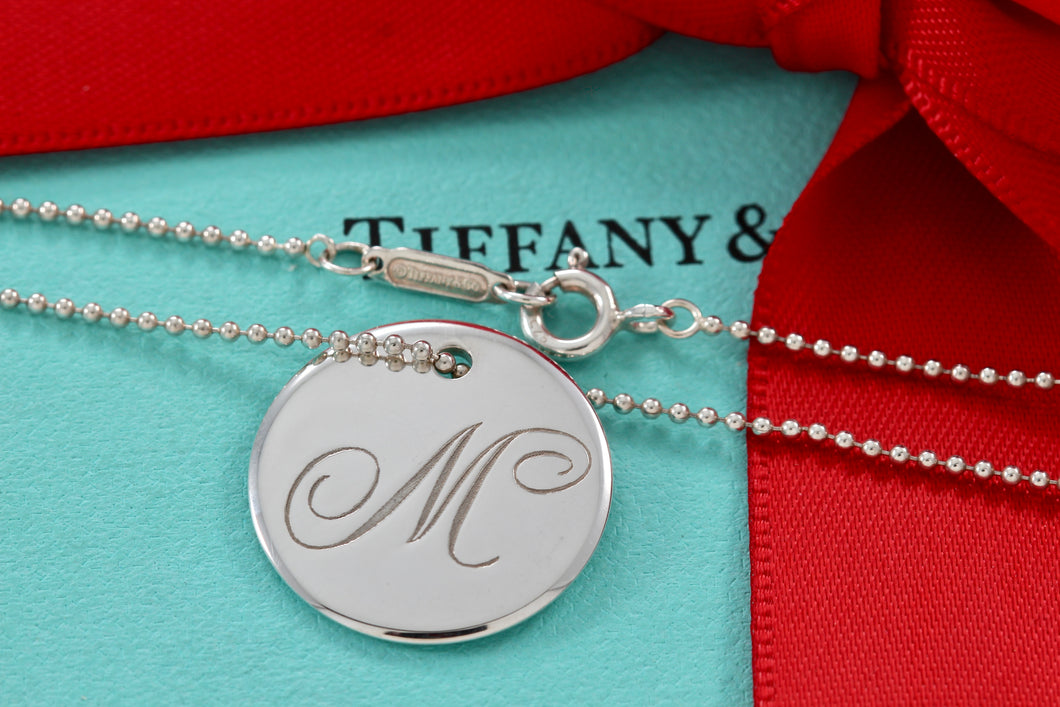 Tiffany & Co. Silver Letter 
