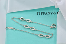 Load image into Gallery viewer, Tiffany &amp; Co. Endless Infinity Silver Chain Bracelet
