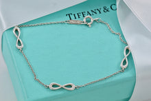 Load image into Gallery viewer, Tiffany &amp; Co. Endless Infinity Silver Chain Bracelet
