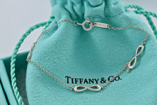 Load image into Gallery viewer, Tiffany &amp; Co. Endless Infinity Silver Chain Bracelet
