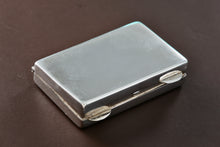 Load image into Gallery viewer, Sterling Silver Vintage Rectangle Trinket Pill Box
