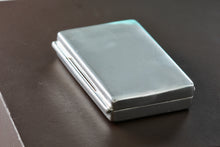 Load image into Gallery viewer, Sterling Silver Vintage Rectangle Trinket Pill Box
