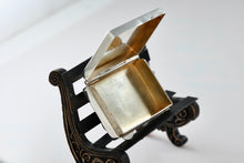 Load image into Gallery viewer, Sterling Silver Vintage Rectangle Trinket Pill Box
