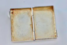 Load image into Gallery viewer, Sterling Silver Vintage Rectangle Trinket Pill Box
