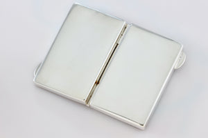 Sterling Silver Vintage Rectangle Trinket Pill Box