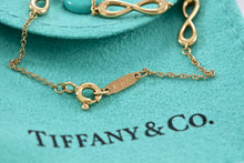 Load image into Gallery viewer, INBLX - Tiffany &amp; Co. Infinity Gold Endless Infinity Bracelet
