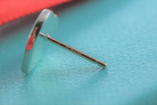 Load image into Gallery viewer, Return To Tiffany &amp; Co. Notes Silver Mismatch Heart Stud Earrings
