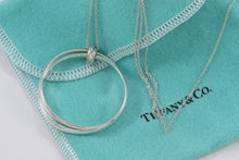 Load image into Gallery viewer, Tiffany &amp; Co. Paloma Picasso Silver Large Melody Medallion Necklace
