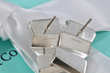 Load image into Gallery viewer, Tiffany &amp; Co. Frank Gehry Silver Torque Fold Wide Earrings
