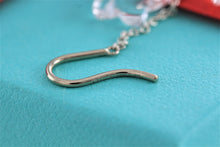 Load image into Gallery viewer, Tiffany &amp; Co. Elsa Peretti Silver Crystal Dangle Star Earrings
