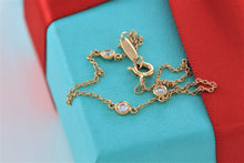 Load image into Gallery viewer, Tiffany &amp; Co. Elsa Peretti 18K Gold 3 Diamonds by The Yard Bracelet
