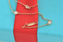 Load image into Gallery viewer, Tiffany &amp; Co. Elsa Peretti 18K Gold 3 Diamonds by The Yard Bracelet

