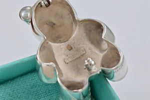 Tiffany & Co. Gold & Silver Teddy Bear Pin Brooch