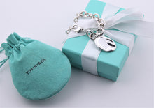 Load image into Gallery viewer, Tiffany &amp; Co. Elsa Peretti Silver Zodiac CANCER 10mm Link Bracelet
