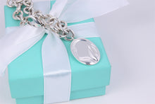Load image into Gallery viewer, Tiffany &amp; Co. Elsa Peretti Silver Zodiac CANCER 10mm Link Bracelet
