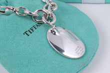 Load image into Gallery viewer, Tiffany &amp; Co. Elsa Peretti Silver Zodiac CANCER 10mm Link Bracelet
