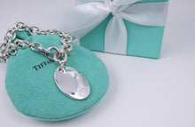 Load image into Gallery viewer, Tiffany &amp; Co. Elsa Peretti Silver Zodiac CANCER 10mm Link Bracelet
