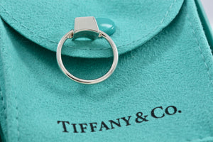 Tiffany & Co. Silver Frank Gehry Torque Bead Rotating Ring