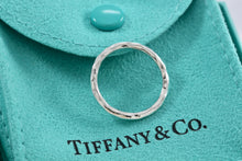 Load image into Gallery viewer, Tiffany &amp; Co. Paloma Picasso Silver Hammered Band Ring
