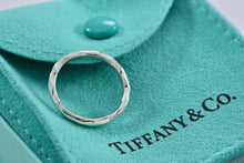 Load image into Gallery viewer, Tiffany &amp; Co. Paloma Picasso Silver Hammered Band Ring
