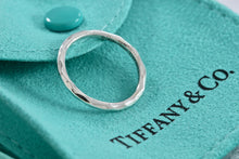 Load image into Gallery viewer, Tiffany &amp; Co. Paloma Picasso Silver Hammered Band Ring
