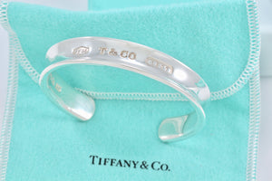 Tiffany & Co. 1837 Silver Wide Cuff Bracelet