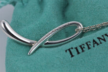 Load image into Gallery viewer, Tiffany &amp; Co. Elsa Peretti Silver Alphabet XL Letter &quot;L&quot; Pendant Necklace
