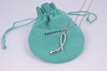 Load image into Gallery viewer, Tiffany &amp; Co. Elsa Peretti Silver Alphabet XL Letter &quot;L&quot; Pendant Necklace
