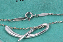 Load image into Gallery viewer, Tiffany &amp; Co. Elsa Peretti Silver Alphabet XL Letter &quot;L&quot; Pendant Necklace
