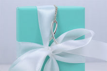 Load image into Gallery viewer, Tiffany &amp; Co. Elsa Peretti Silver Alphabet XL Letter &quot;L&quot; Pendant Necklace
