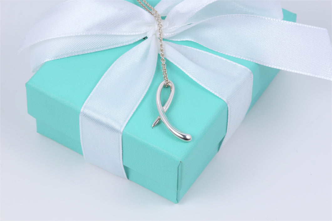 Tiffany & Co. Elsa Peretti Silver Alphabet XL Letter 