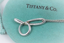 Load image into Gallery viewer, Tiffany &amp; Co. Elsa Peretti Silver Alphabet XL Letter &quot;D&quot; Pendant Necklace
