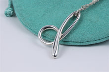 Load image into Gallery viewer, Tiffany &amp; Co. Elsa Peretti Silver Alphabet XL Letter &quot;D&quot; Pendant Necklace
